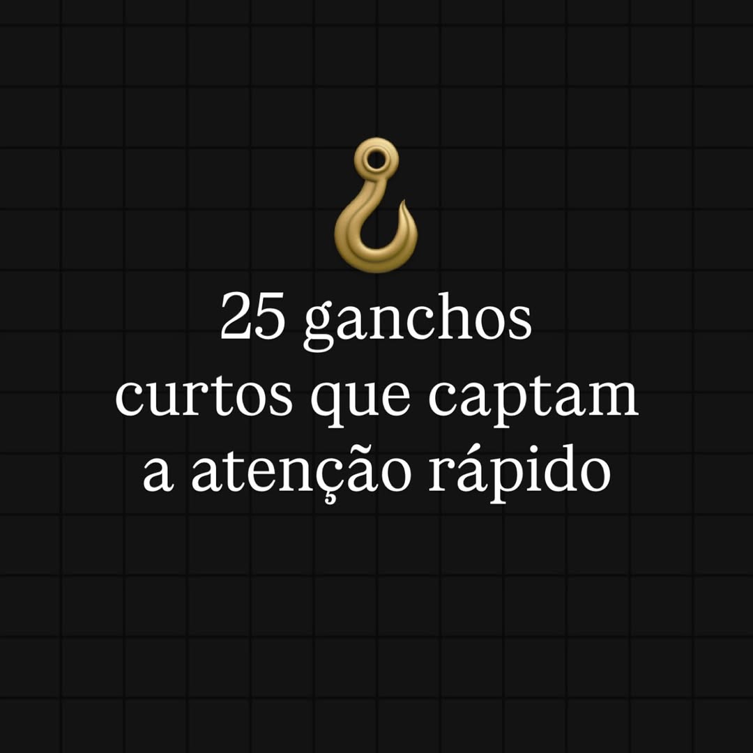 Conteúdo viral começa sempre com bons ganchos

É com eles que prendemos a atenção nos 3 primeiros segundos

Isso atrelado a um gancho visual, tem como dar errado?

Meus carrosséis, fundo branco, zero elementos e letra preta

Não é um puta gancho visual, maaaas, tem muito contrast
