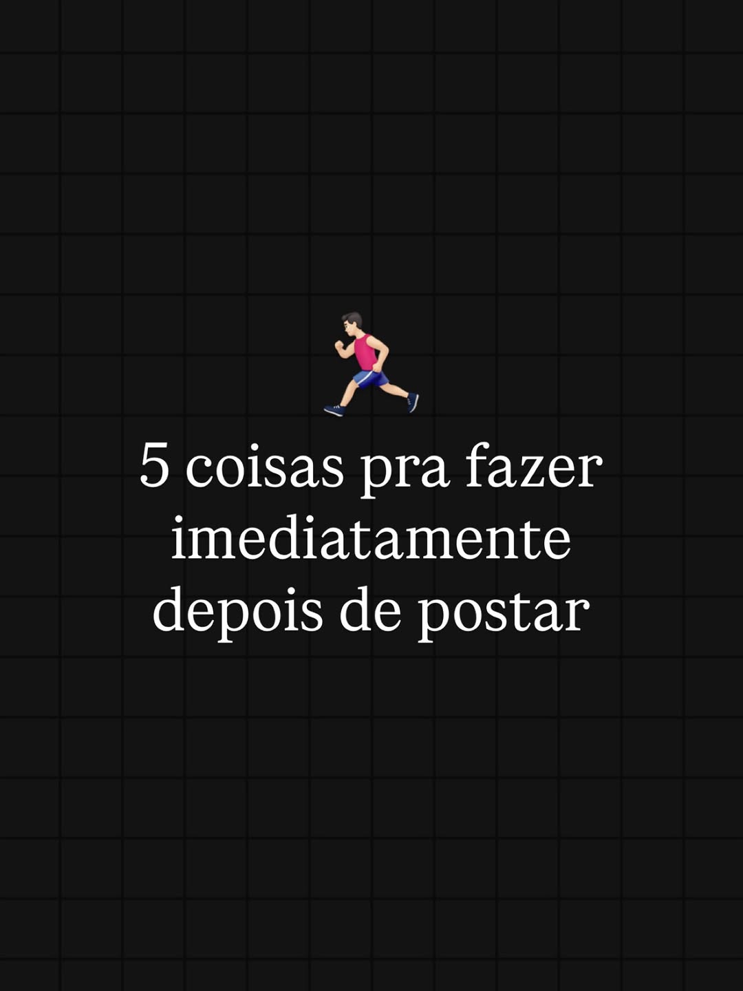 Achou que era só postar e pronto? Não mesmo 

05 coisas que você precisa fazer depois de publicar