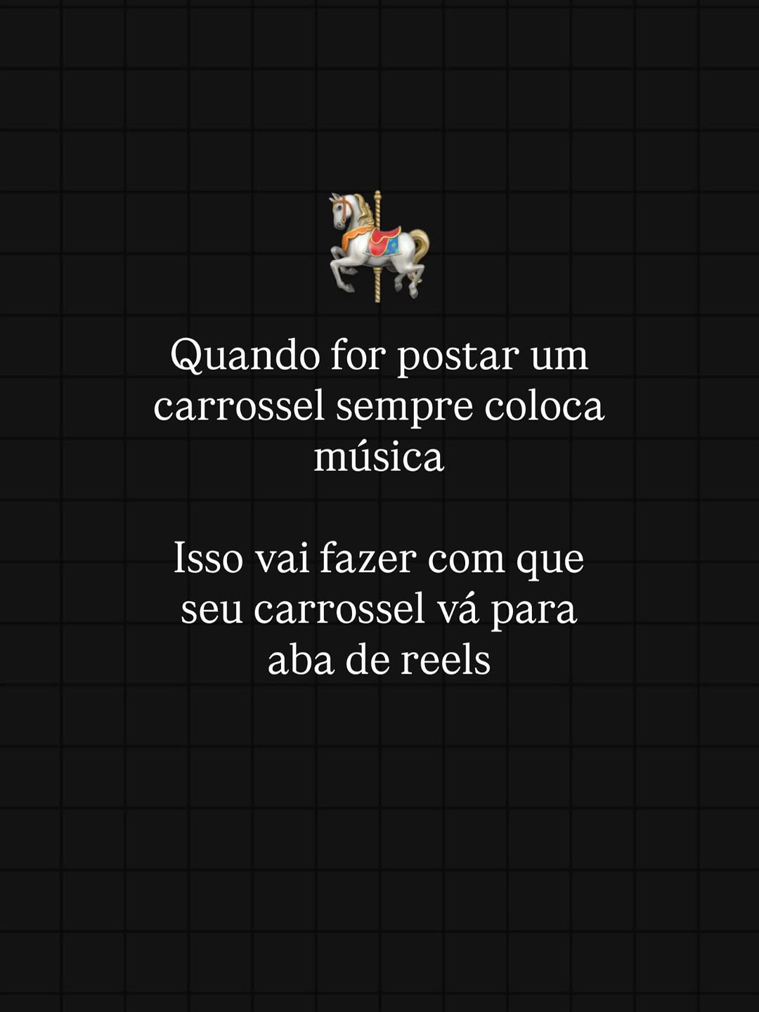 Pronto, agora você sabe tudo como criar bons carrosséis 😄👍🏻
