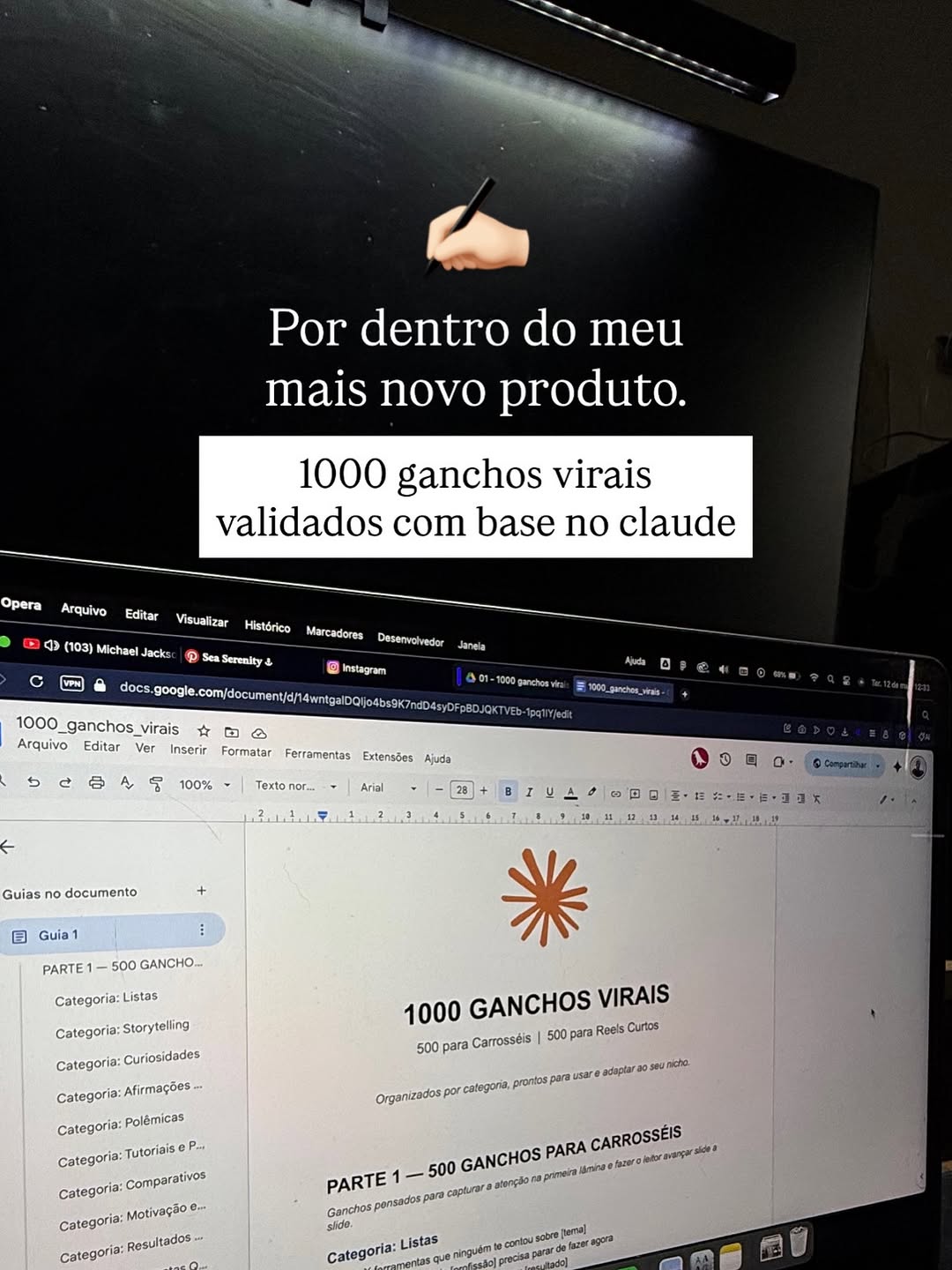 Comente “DOC” e receba agora mesmo o documento com todos esses arquivos. (Antes que eu altere o valor, pq tá de graça)